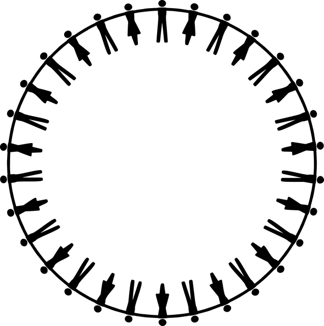 Free human people frame vector
