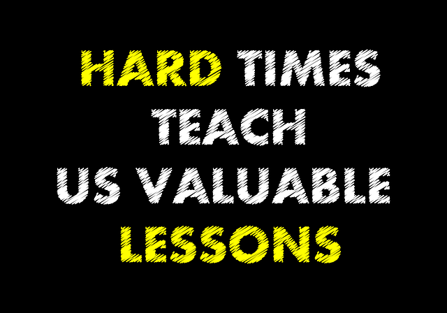 Free Hard Times Lessons vector and picture