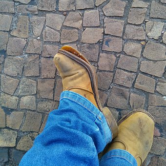 Die Alten Stiefel Und Blue Jeans, Alt