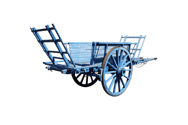 Free wagon transport old illustration