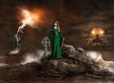 Free Composing Fantasy illustration and picture
