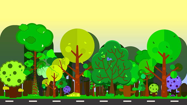 Natur, Illustrator, Vegetation, Grün