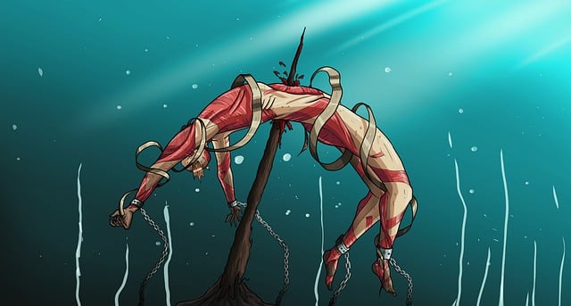 Free underwater sea ocean illustration