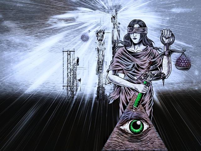 Free nwo 5g radiation illustration