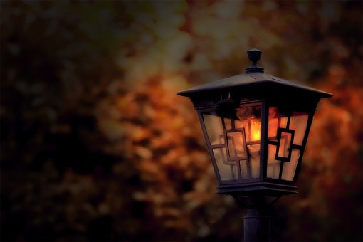 Free Lamp Night photo and picture