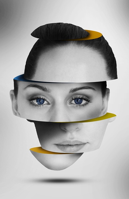 Free Girl Face In Slice Slice Face photo and picture