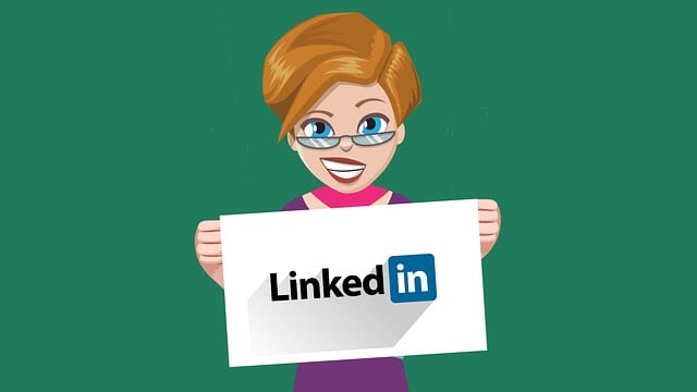 Free linkedin logo whiteboard illustration