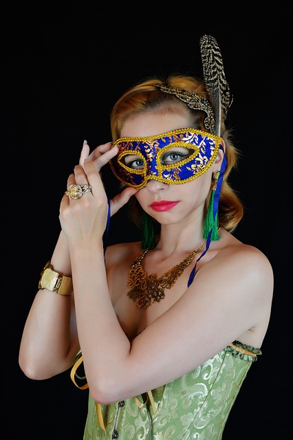 Free Mask Young Woman photo and picture