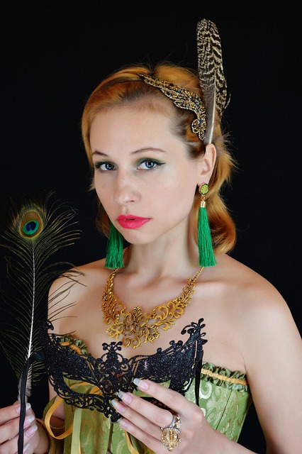 Free Mask Young Woman photo and picture