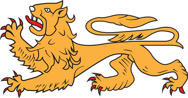 Löwe, Heraldisch, Heraldik, Tier, Symbol