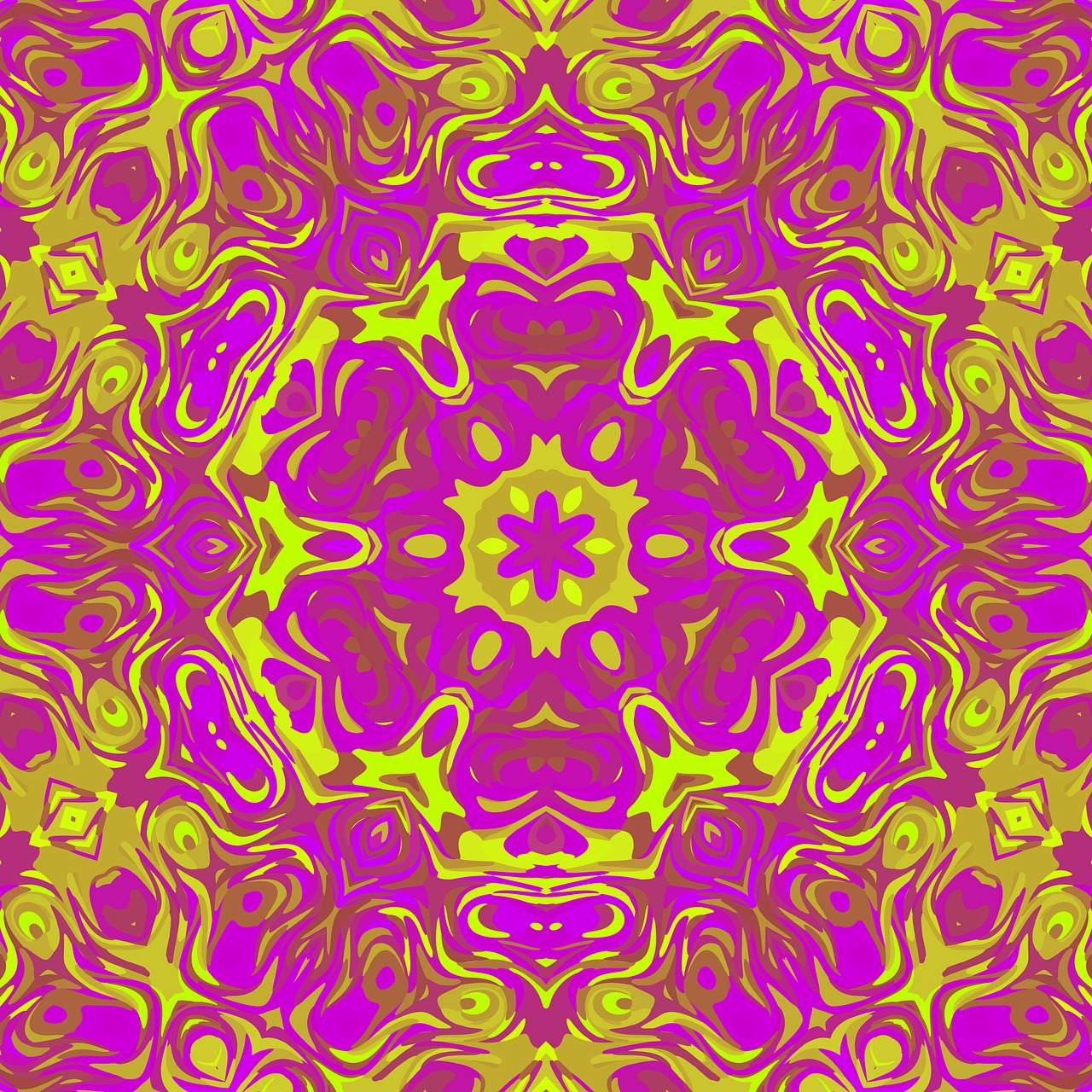Mandala Kaleidoscopic Pattern Free Photo On Pixabay