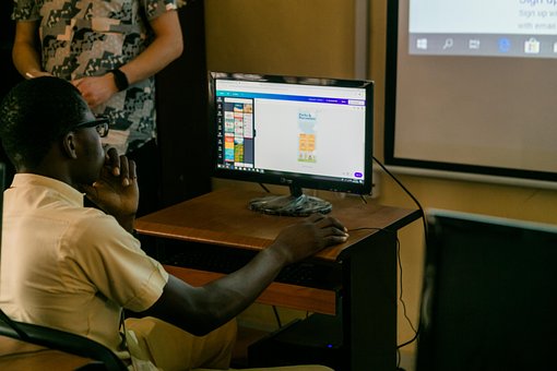 Gente, Computadora, Tecnología, Adulto