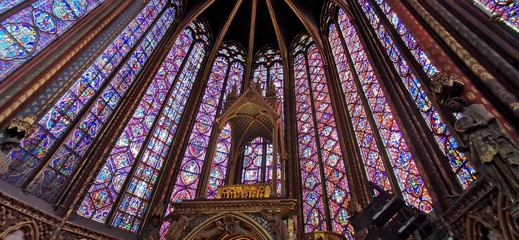 Paris, Kirche, Gotische, Kapelle
