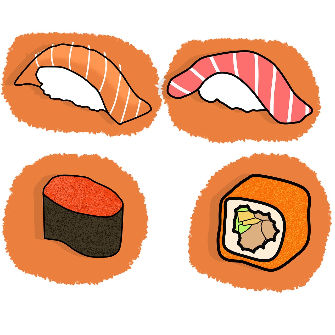 Sushi Cuisine Japonaise Les Algues Photo Gratuite Sur Pixabay Pixabay