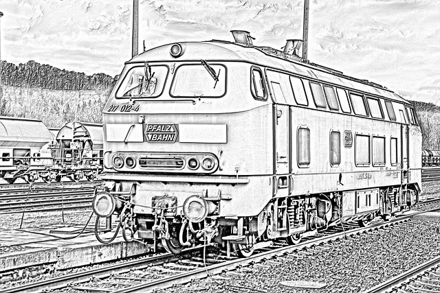  Skizze Zeichnung Lokomotive - Kostenloses Foto auf Pixabay - Pixabay 
