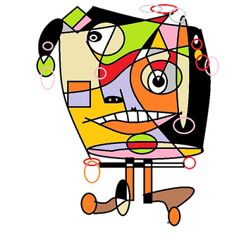 Nebun, Abstract, Javi Melia, Artă