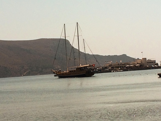 Griechische Insel, Blaues Wasser, Reisen
