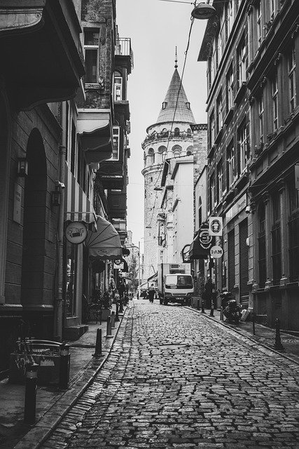 Free Street Black And White photo and picture