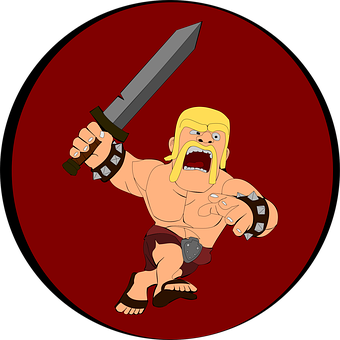 Clash Of Clans, Andróide, Jogos, Bárbaro