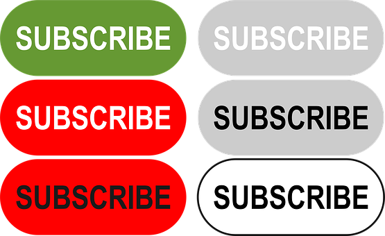 Free Subscribe Button illustration and picture