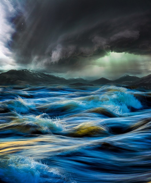 Naturaleza, Ondas, Mar, Oceano, Tormenta