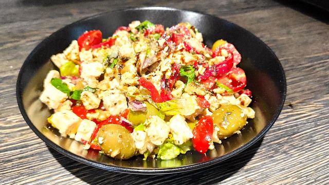 Free Salad Plate photo and picture