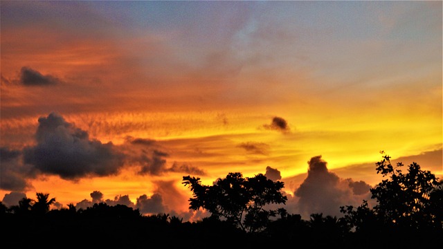 Free Miches Sunset photo and picture