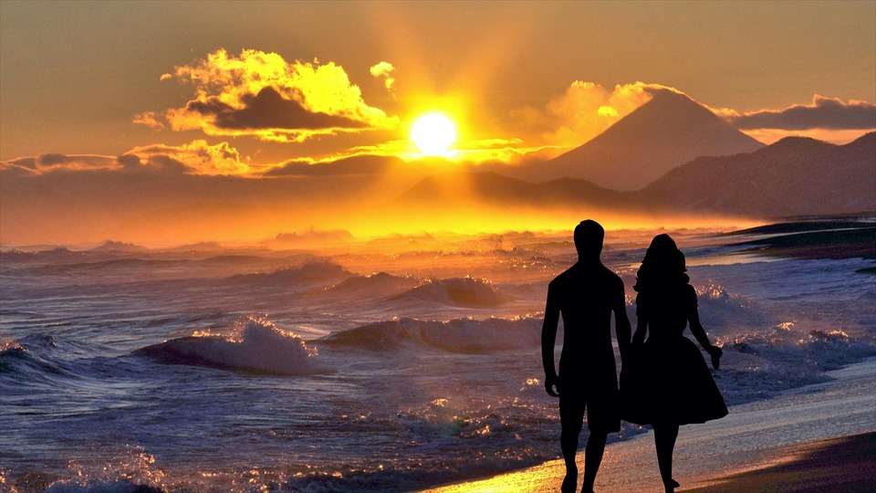 Amoureux Plage Couple Photo Gratuite Sur Pixabay