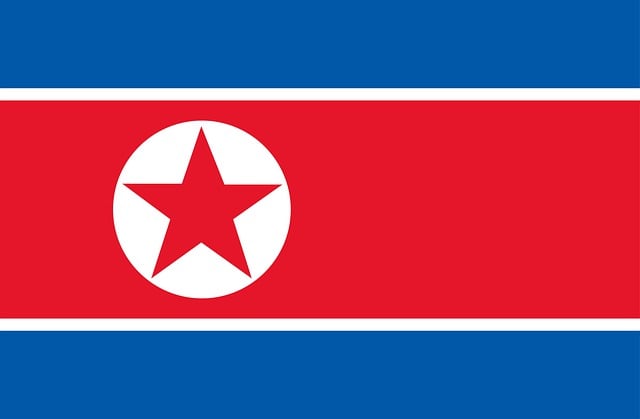 Free north korea flag country illustration