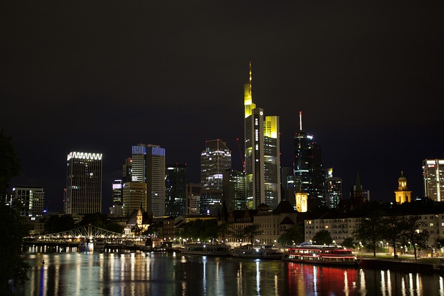 Free Frankfurt Am Main Germany Skyline photo and picture