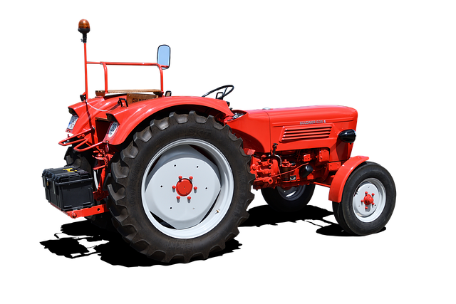 Free tractor isolated old tractor illustration