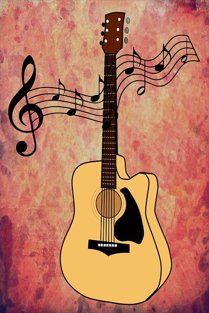 Free guitar music instrument illustration