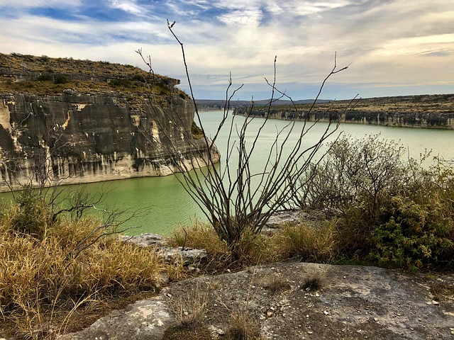 Rio Grande Fluss, Grenze Zu Texas