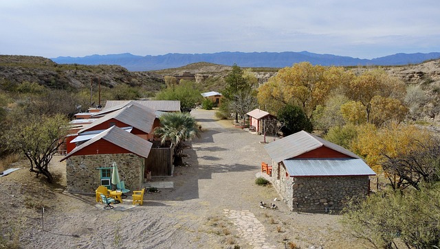 Wüste, Schlucht, West Texas, Draußen