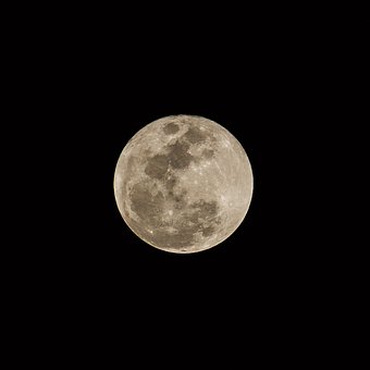 Luas, Noite, Sombrio, Fantasia, Luar