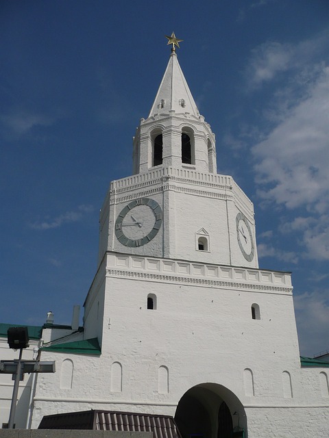 Kazan, Kremlin, Toren, Geschiedenis