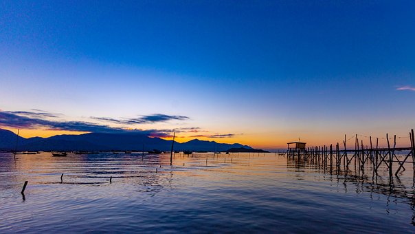 Free Sea Morning photo and picture