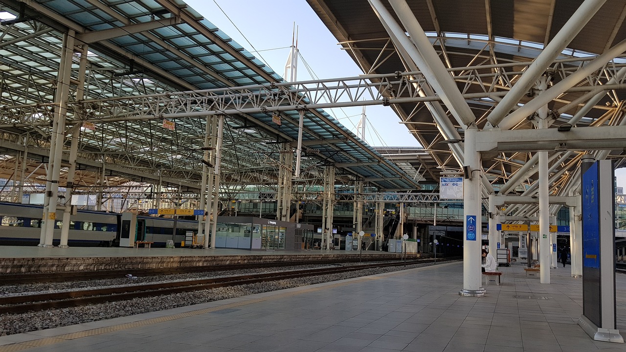 60 + 무료 Korea Train Station & 대한민국 이미지 Pixabay