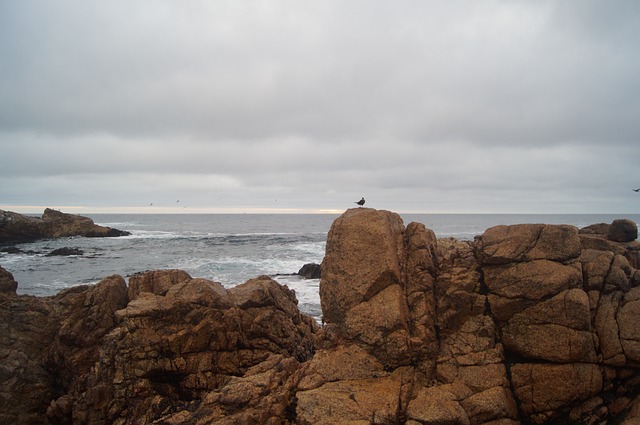Free Rocks Sunset photo and picture