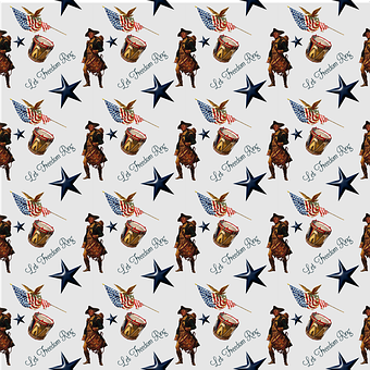 Free Patriotic Stars illustration and picture