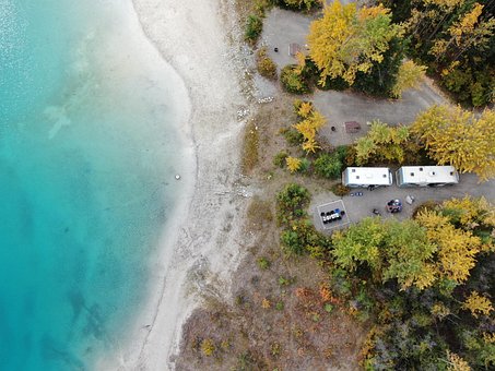 Free Camping Sea photo and picture