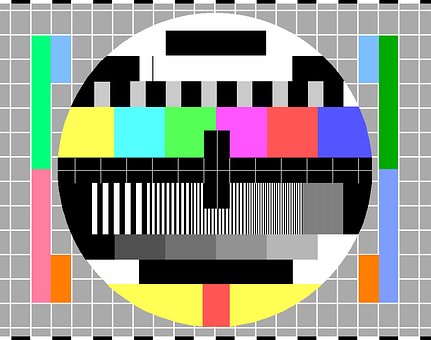 Free Test Card Broadcast photo and picture