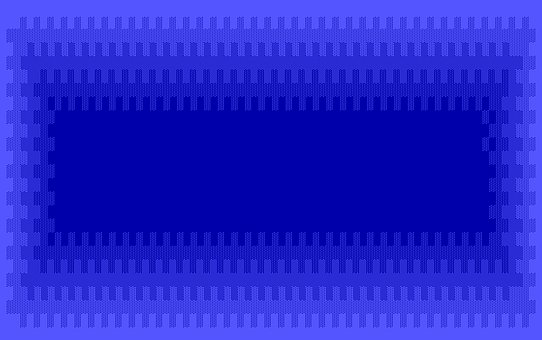 Free Blue Ansi Art photo and picture
