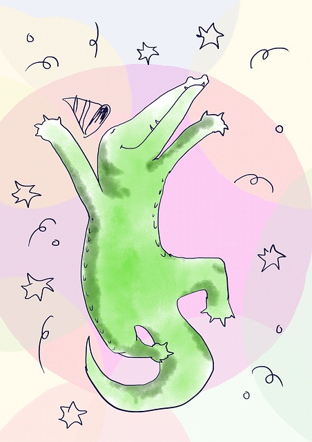 Free Reptile Drawing illustration and picture