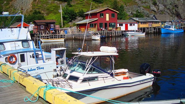 Quidi Vidi, Båd, Havn, Mole, Dok