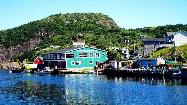Quidi Vidi, Båd, Havn, Mole, Dok