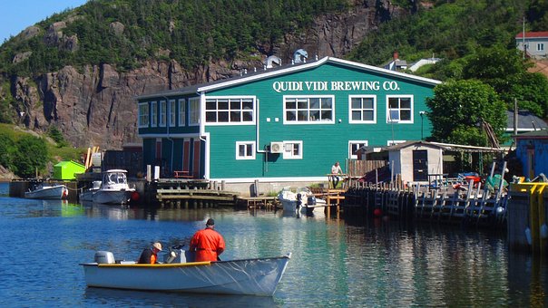 Quidi Vidi, Båd, Havn, Mole, Dok