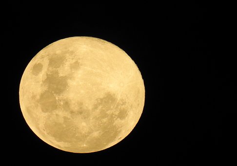 Mond, Universum, Nacht, Raum, Astronomie