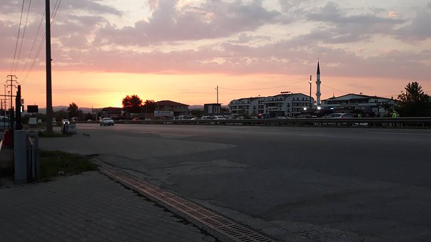 Free Evening Sunset photo and picture
