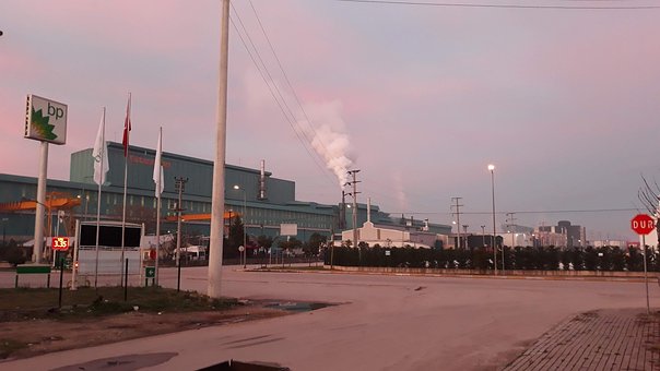 Free Factory Smoke photo and picture
